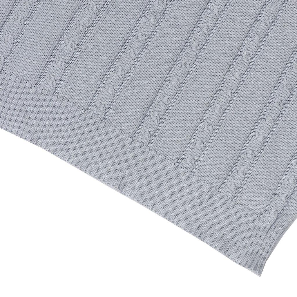 Men's Knitted Vest, Sleeveless, Casual V-neck, Thickened Waistcoat