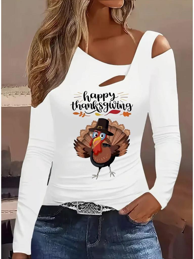 Fashion Painting Blouses Long Sleeved T Shirts Casual Skirt Tops