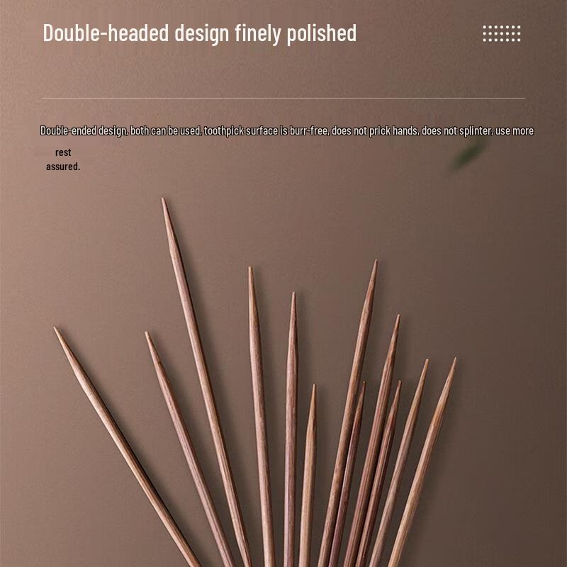 Chahua Carbonized Bamboo Toothpicks