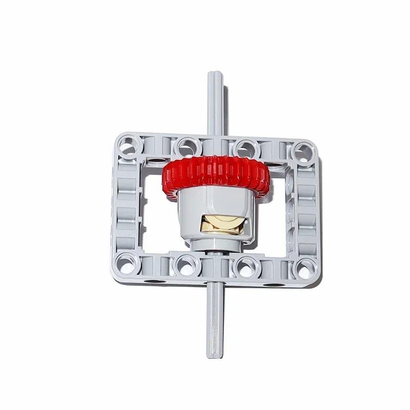 Building Blocks Differential Gears Self-Locking Bricks MOC Technical Parts Kits Framed Differential Set Pack 65413 65414 62821