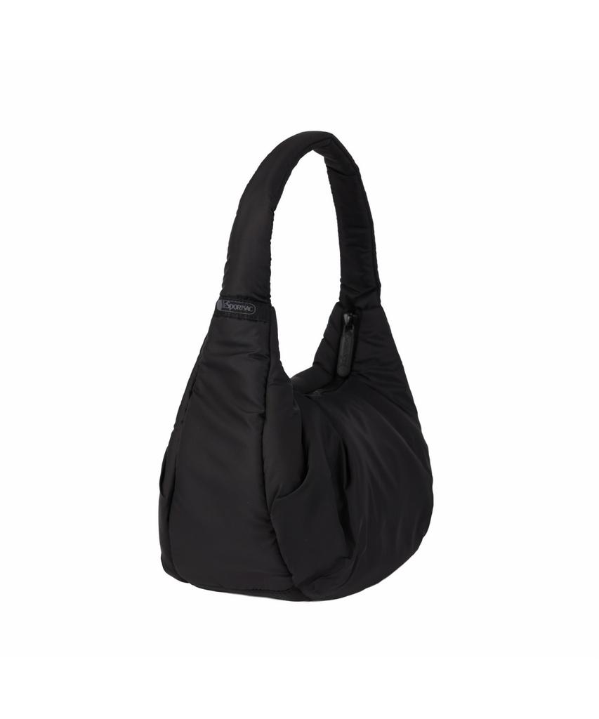 Lesportsac Classic Noir Small Crescent Shoulder Bag [1823.C395]