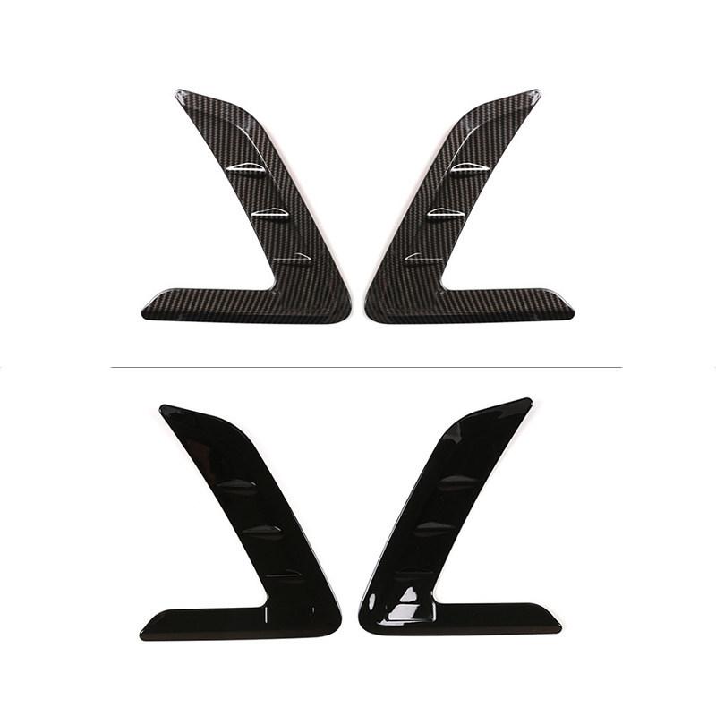2pcs Car Accessories Side Air Flow Fender Decoration Stickers Outlet Vent Wing Grille Trim For BMW 3 Series G20