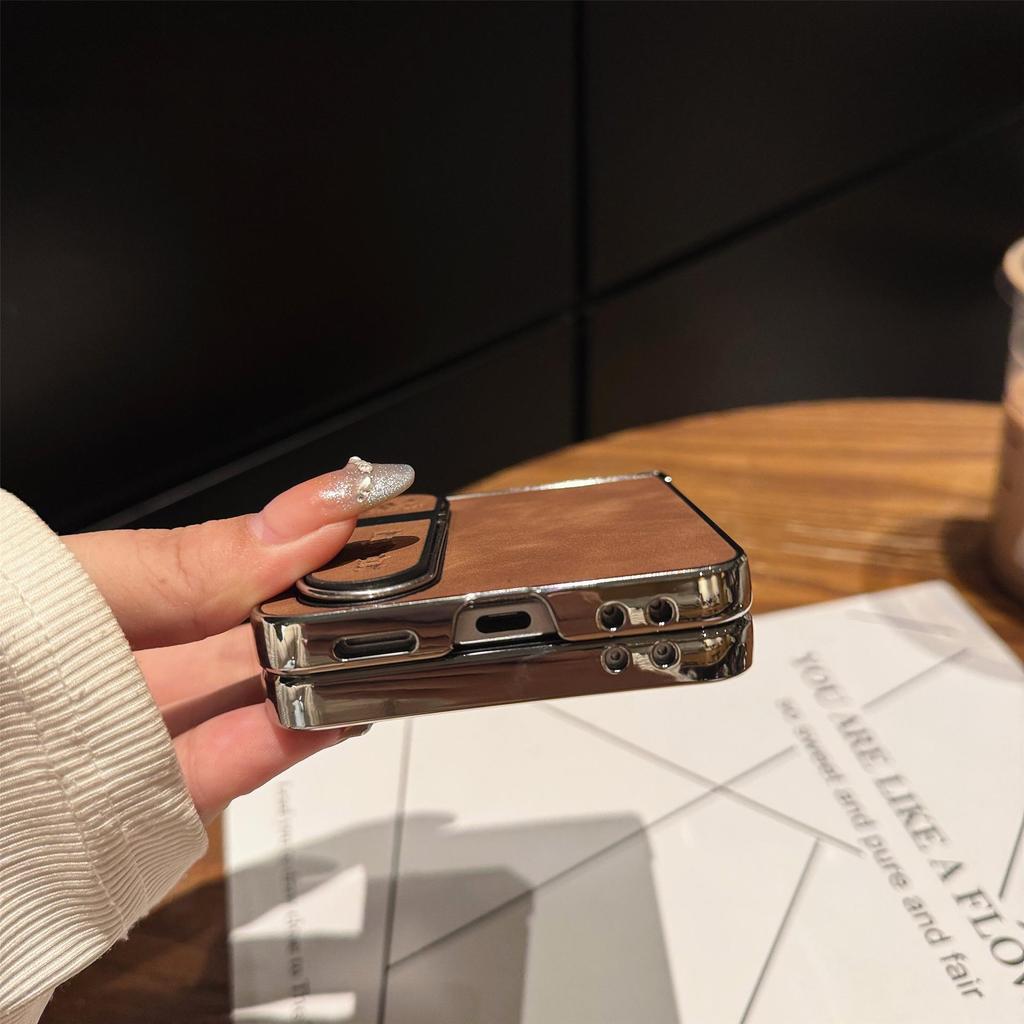 Samsung Z-Flip 7/6 Opvouwbare Valbestendige Hoes met Vingertopstandaard