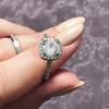 New Fashion Wedding Rings For Women Classic All Size Zircon White Gold Color Engagement Anniversary Ring Jewelry  R531