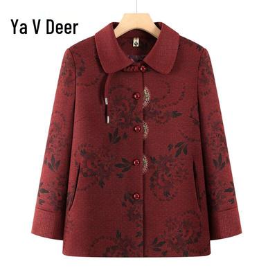 Yalu Women's Mid-Age Chinese Style Spring Jacket