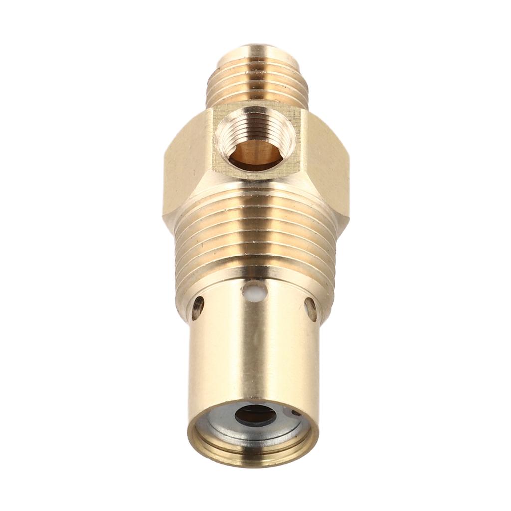 For Overpressure Protection Brass Check Valve Compressor Check Valve Brass Material Compact Size Gold Color High Pressure