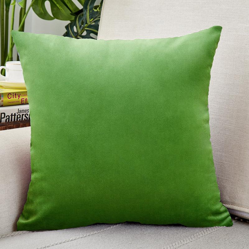 Velvet Pillowcase Cushion Cover Light Luxury Velvet Living Room Sofa Cushion Nordic Home Soft Decoration