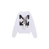 Pascal Painting Arrow Sweater Men's White OMBB037F20FLE0010110
