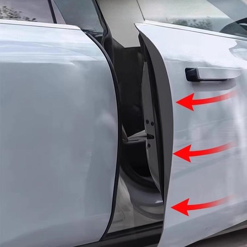 For BYD Seagull Dolphin Mini Surf Car Door Edge Seal Strip Rubber B-Pillar Weatherstrip Waterproof Soundproof Auto Sealant Strip
