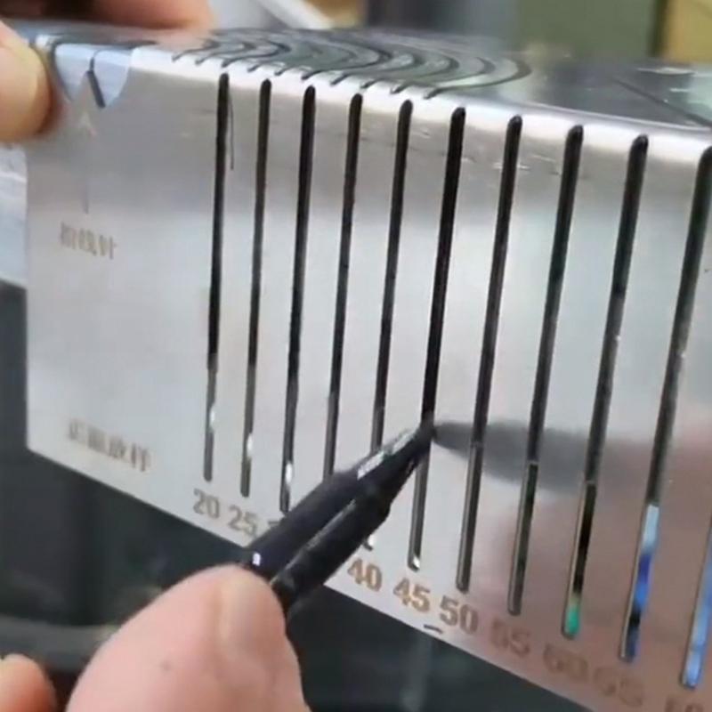 Adjustable Angles & Arcs Marking Tool Two-Purpose Metal Scriber for Metalworking Welding Engineering and Construction