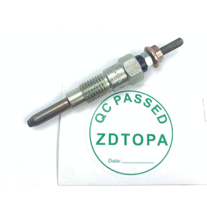 4PCS 12V Glow Plug 11065-T8200 11065-T8202 PN-128 Compatible for SD25 Engine Nissan CF02 H01 H02 Diesel Engine 2.5L 2488ccm 8 Valves Forklift Truck
