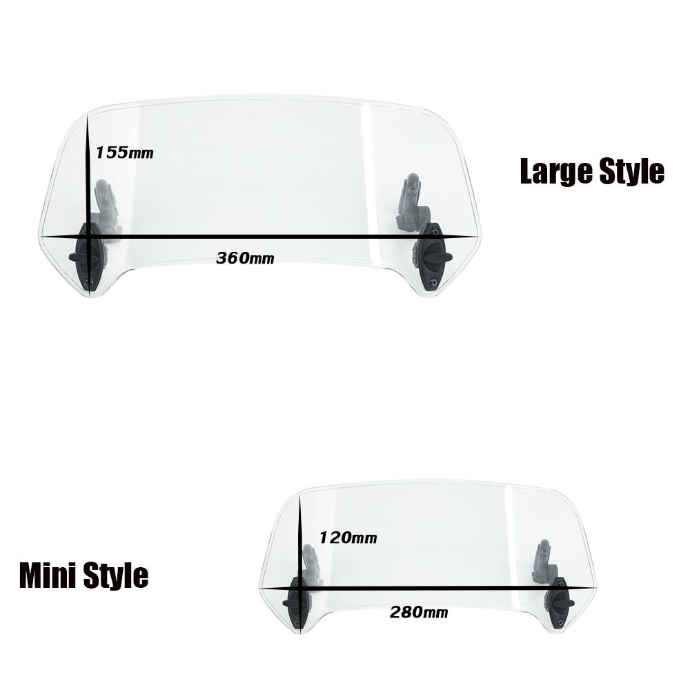 For BMW R 1250GS LC ADV R1250GS R 1250 GS Adventure Motorcycle Adjustable Windscreen Wind Deflector Spoiler Extension Windshield