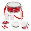 Conjunto de Caixa Infantil UPKOCH, 29cm, Instrumento de Percussão para Iniciantes e Jogo de Ritmo