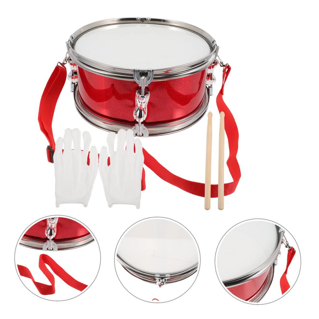 Conjunto de Caixa Infantil UPKOCH, 29cm, Instrumento de Percussão para Iniciantes e Jogo de Ritmo