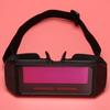 Easy Use 5X Automatic Photoelectric Welding Glasses Solar Powered Auto Darkening Welding Mask Helmet Eye Goggle Welding Glass