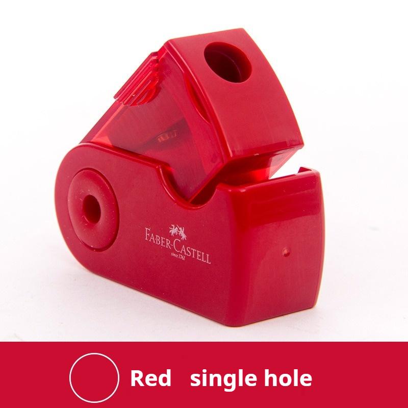 Faber-Castell Single/Double Hole Pencil Sharpener Student Cutting Manual Handheld Pencil Sharpener Stationery School Supplies