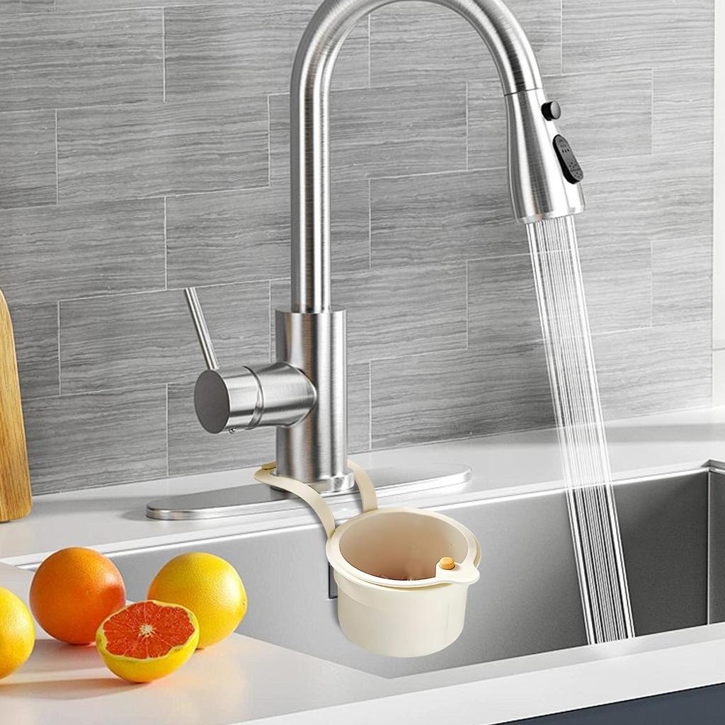 Creative Sink Hanging Strainer Basket  Multifunctional Quickly Drain Kitchen GarbageTool Food Catcher Holder Kitchen Accessories