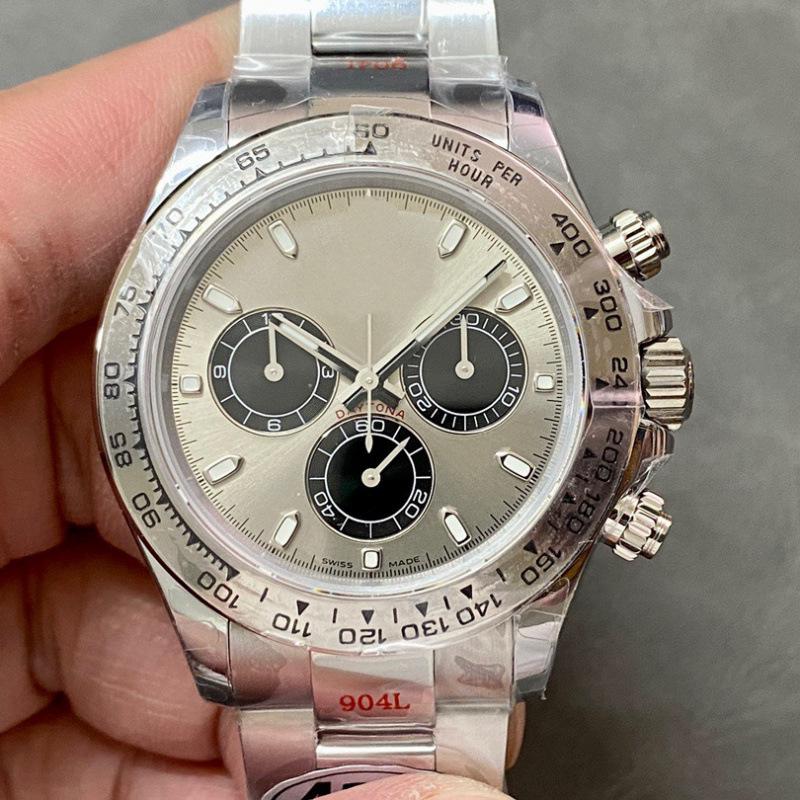 Lau Family Daytona Herren Automatik-Chronograph - 904L Edelstahl Klassische Uhr