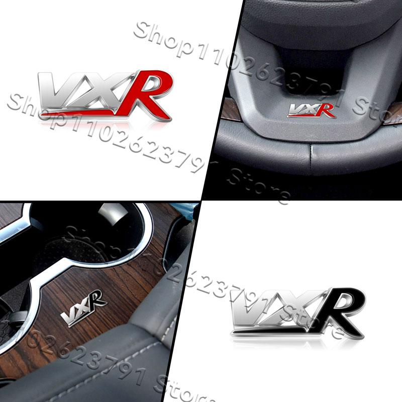 Auto Interior VXR Logo Car Steering Wheel Center Console 3D Metal Sticker For Vauxhall Opel Corsa D Insignia Zafira Astra H J