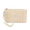 Weaving Straw Bag Fashion Ladies Wristlet Clutch Daily Money Phone Bags Woven Coin Purse Beach Wallet Card Holders Monederos New