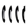 Dla BMW Mini R60 Countryman 4 szt. Osłony Klamek Zewnętrznych Drzwi Listwy Ochronne Błyszczące Czarne 51219800937 51219800938 Akcesoria