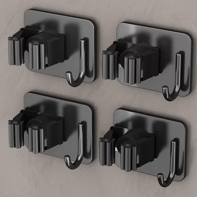 LIEI Punch-Free Mop & Broom Wall Holder