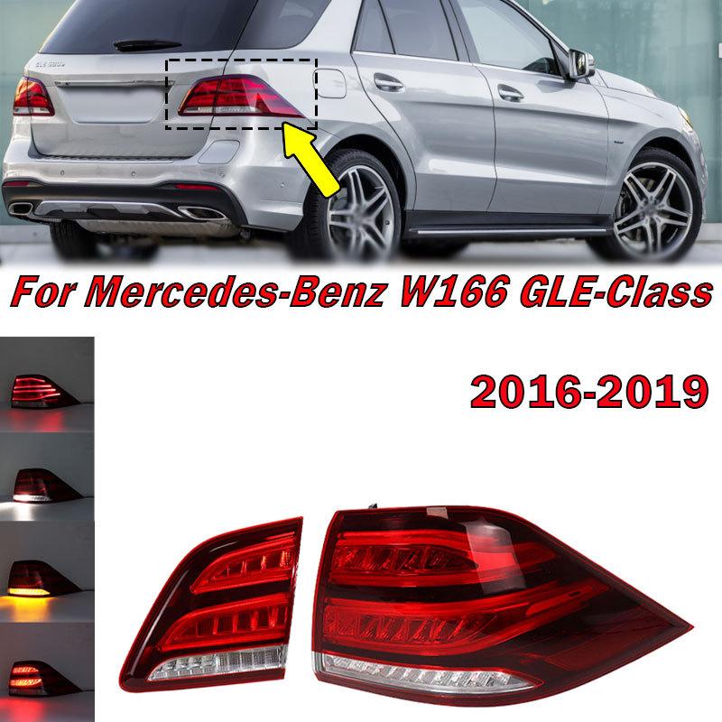 Car Accessories LED Tail Light For Mercedes-Benz W166 GLE-Class GLE320 GLE350 GLE400 GLE500 2016- Auto Taillight A1669065701