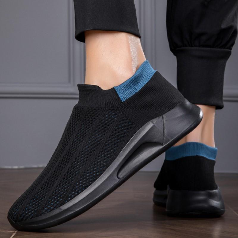 Sneakers Herren Atmungsaktiv Mode Neu Rutschfest Bequem Herren-Sneaker Freizeitschuhe Schwarz Herren-Sneakers Schuhe Für Herren