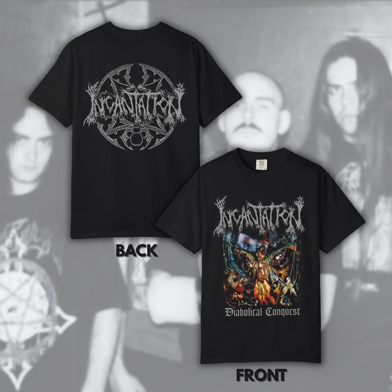 Incantation - Diabolical Conquest | Size- S, M, L, XL, 2-4 XL S