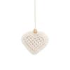 Fashion Car Home Garden Hand-woven Love Pendant Auto Rear View Mirror Ornament