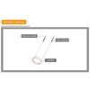 Akozon Induction Heater Coil 3.0mm Brass Electric Induction Coil Kit with Nuts and Removal