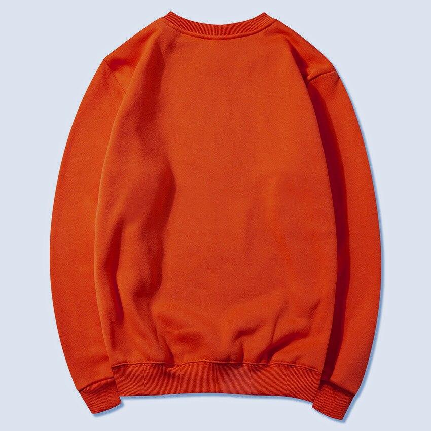 New Casual Sweatshirts Men Hoodies Pullover Streetwear Solid Hoodie Hiphop Basic Hoodies