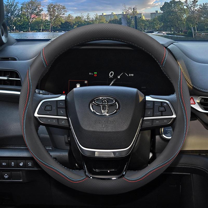 Ultra-Thin Steering Wheel Cover for 2022 Toyota Grevia Modification