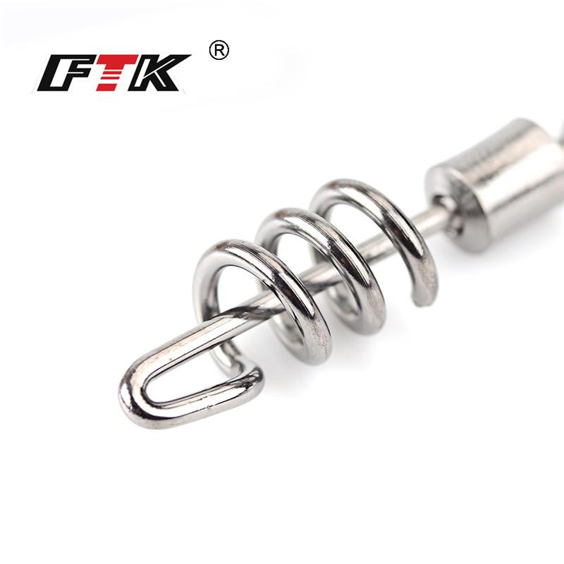 3pcs/5pcs Pike Fishing Accessories Connector Pin Bearing Swivel Stainless Steel Carabiner Lure Swivel Tackle