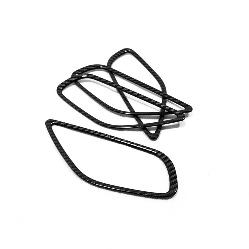 Per Mazda CX-5 CX5 KE 2012 2013 2014 2015 2016 Copertura Cornice Ciotola Maniglia Interna Porta Trim ABS Fibra di Carbonio Accessori Styling Auto