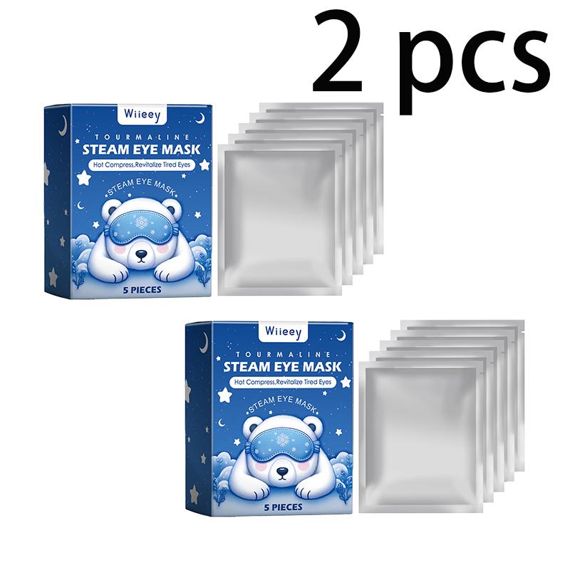 WIIEEY Sleep Steam Eye Mask Gentle Hot Compress Relieves Eyestrain Enhances Sleep QualityDaily Use