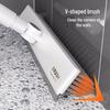 Multi-Functional Long Handle Tile & Grout Brush for Bathroom and Toilet Cleaning