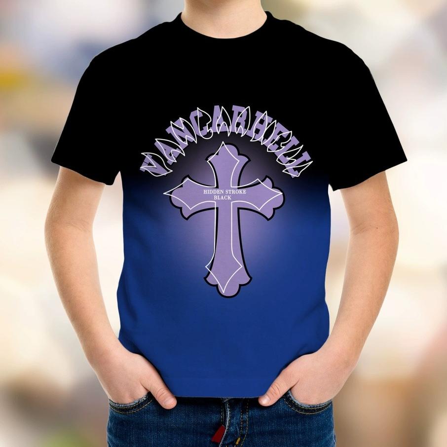 4-15 Years Old T Shirts Letters Comfortable Polyester Girls Children Long Sleeve T-Shirt Cartoon 3D Printed T Shirt Kids Clothing