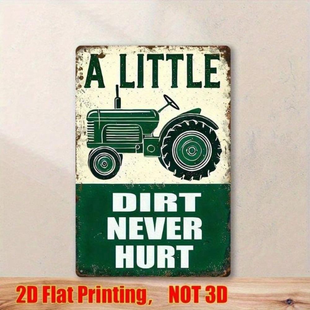 Vintage Metal Tin Sign Wall Decor 8x12 Inch Aluminum Poster for Home Garage