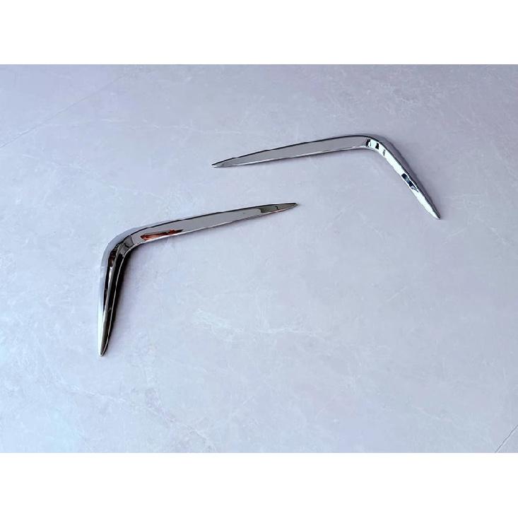 For Toyota Corolla Cross 2025 2026 Car Accessories ABS Chrome Front Fog Light Lamp Cover Trim Molding Bezel Garnish