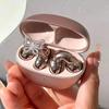 Butterfly Rhinestone Decor Detachable Bluetooth Headset Clip-on Earphone Exquisite Fashion Accessory for Ladies