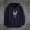 Ancient Raven Men Hoodie Urban Streetwear Fashion Hooded Sweatshirt Male Hip Hop Trendy Casual Hoody Autumn Winter Warm Pullover