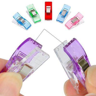 20 stuks veelkleurige patchwork naaigereedschap accessoire quilten plastic clip diy knutselen