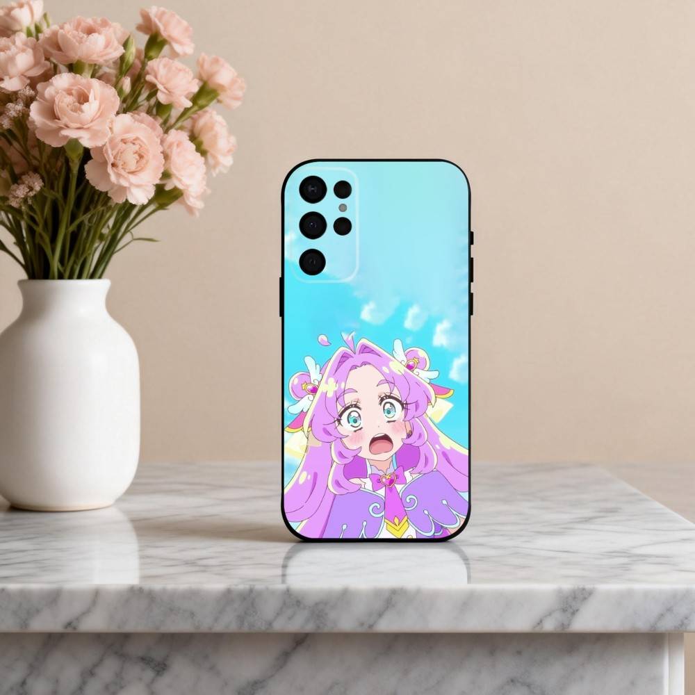 Anna A-Akechi Star D-Detective Phone Case For Samsung S25,S24,S21,S22,S23,S30,Ultra,S20,Plus,Others Soft Black Cover