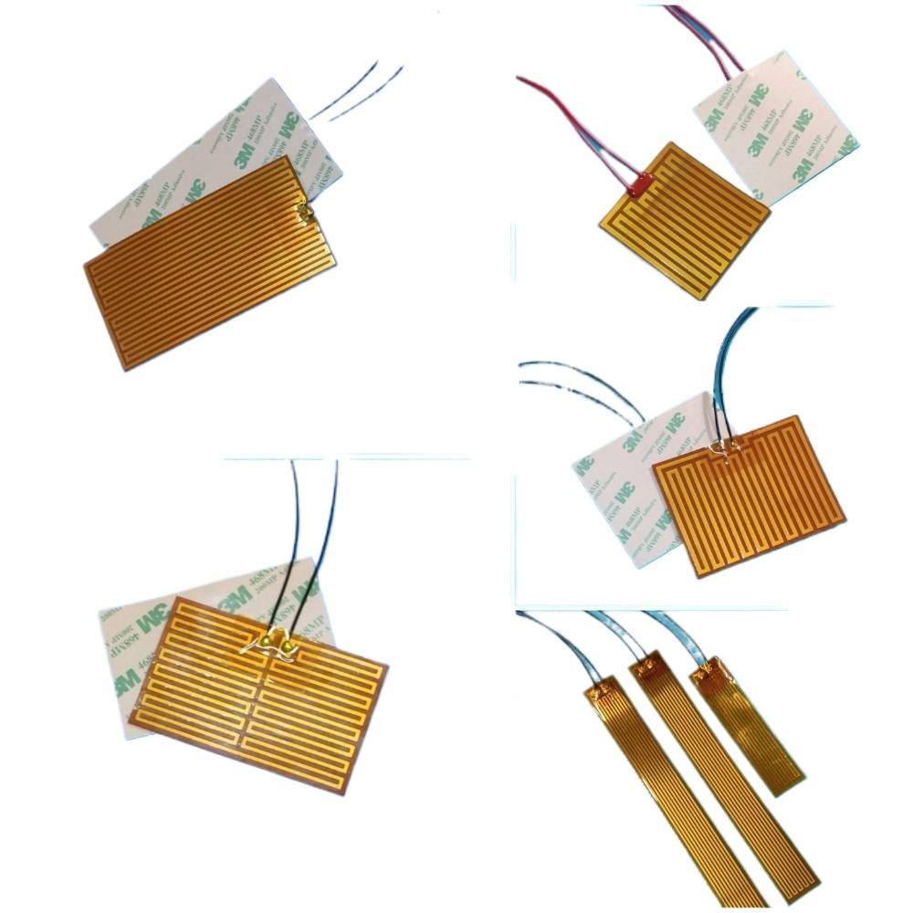Multiple 40 50 60 80 100 120 -400 Mm PI Polyimide Film Electric Heater Element Flexible Film Constant Plate HighTemperature