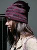 Boleu Knit Hat & Neck Warmer_Burgundy