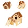 Wood Hamster Out Small Animal Activity Toy Pet Supplies Hut Habitat for Syrian Hamsters