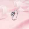 Nouvelles Bagues Bague en Argent 925 Bague Originale en Argent Perle Pour Femmes Luxe Zircon Simple Bague de Doigt Bijoux Cadeaux Amoureux