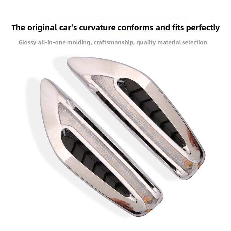 

Sequential Turn Signal Light Compatible with Ford Car Accessories Auto Parts LED DRL Fender Side Marker Light Decoration светло-желтый