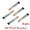 5Pcs M6 Weld Brushes For Weld Seam Bead Joint Cleaning Polishing Machine Cleaner 5Pcs M6 Weld Brushes For Weld Seam Bead Joint C